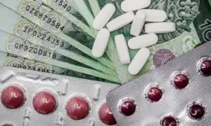 Argent et pilules
