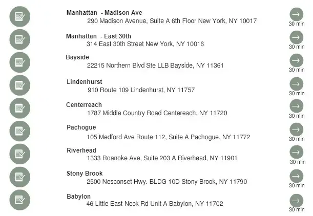 Dr. Karkare Appointment Locations